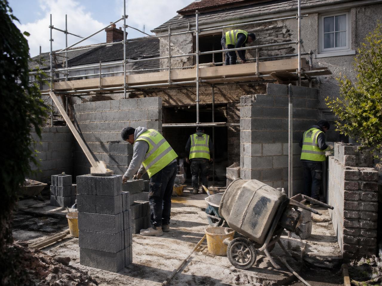 Construction labour supply in Dublin by Phoenix Maco Ltd